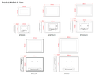 HMI TouchScreen 4-15 inches windows CE system for AGV