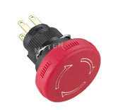 Button Switch Emergency Stop Button for AGV 16mm Multi Colors Round Shape
